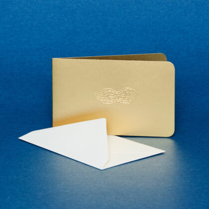 Golden Peanut Greeting Card