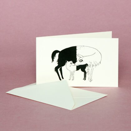 Llama Love Greeting Card