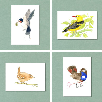 Songbird Postcard Set No.3