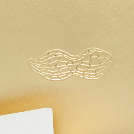 Golden Peanut Greeting Card - Image 2