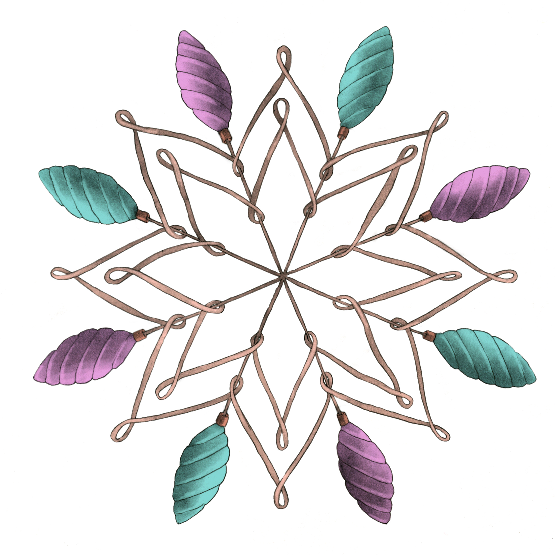 Festive Lights Greeting Card - Image 2