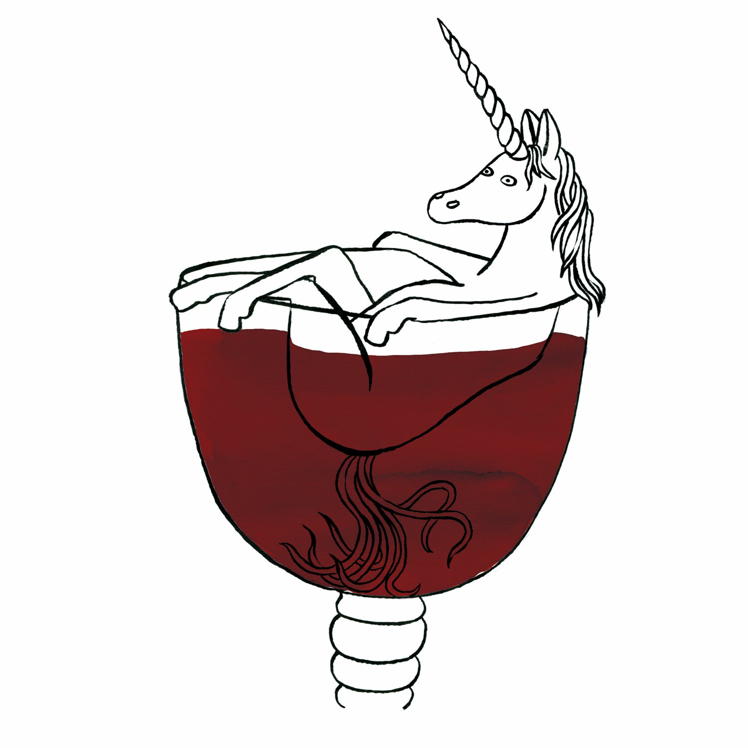 Unicorn Wine Hangtag - Image 2