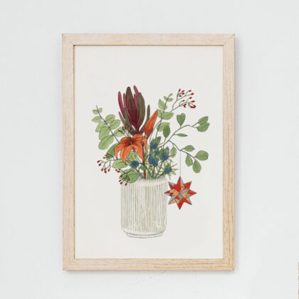Winter Bouquet Art Print
